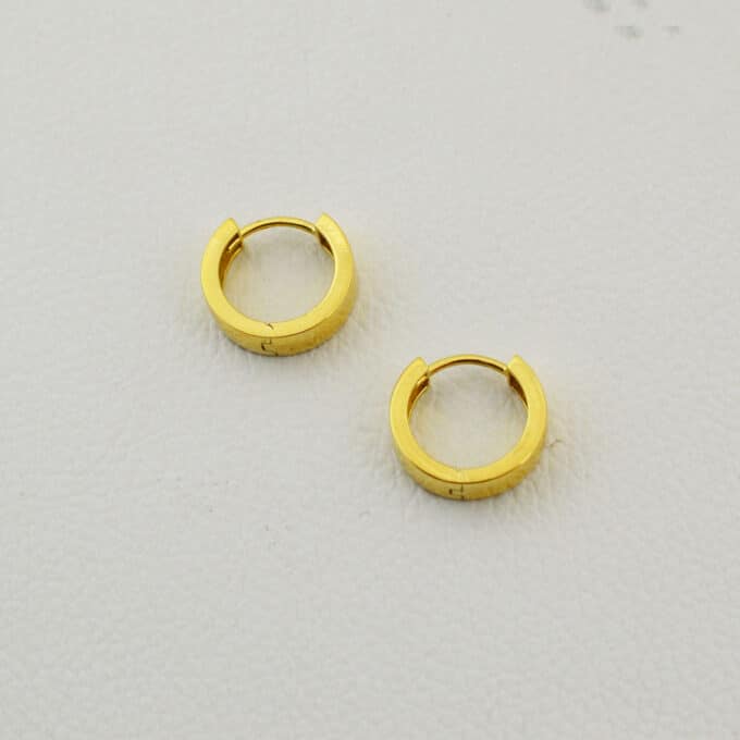 aretes de oro