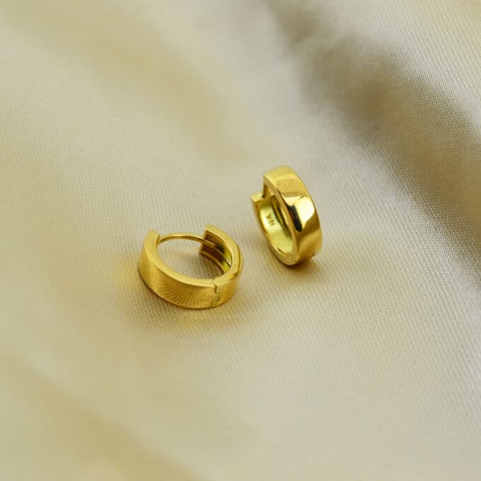 argollas de oro 18k