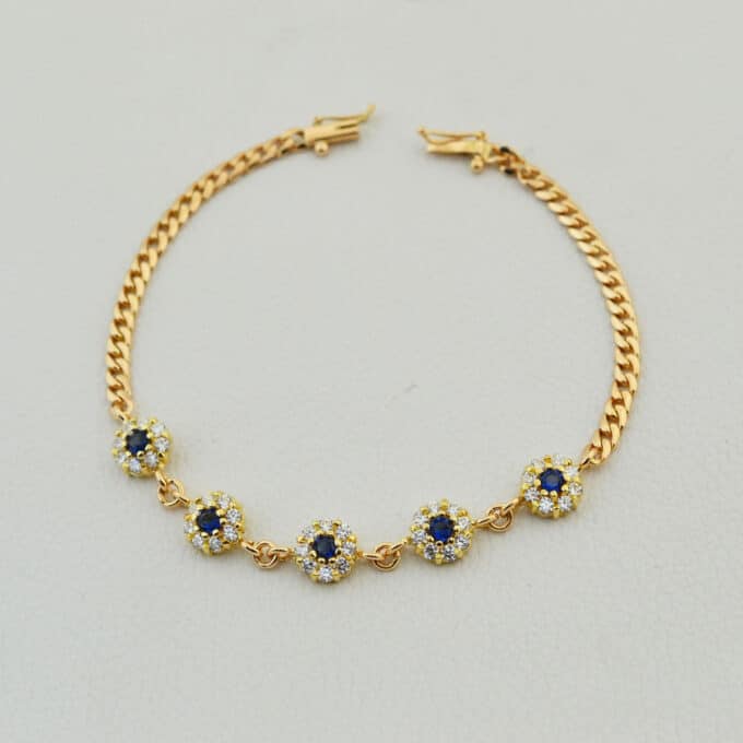 pulsera de oro 18k